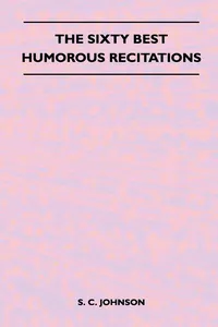 The Sixty Best Humorous Recitations_cover