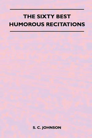 The Sixty Best Humorous Recitations