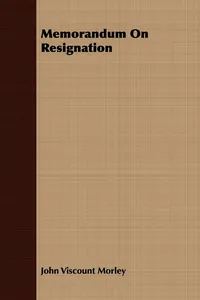 Memorandum On Resignation_cover