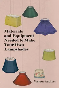 Materials and Equipment Needed to Make Your Own Lampshades_cover