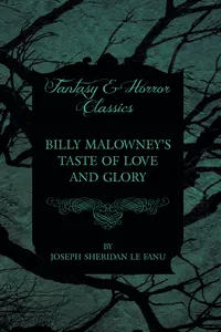 Billy Malowney's Taste of Love and Glory_cover