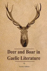 Deer and Boar in Gaelic Literature_cover