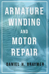 Armature Winding and Motor Repair_cover