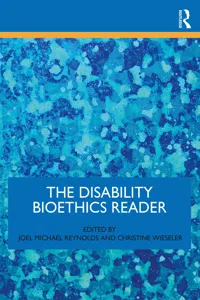 The Disability Bioethics Reader_cover