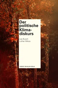 Der politische Klimadiskurs_cover