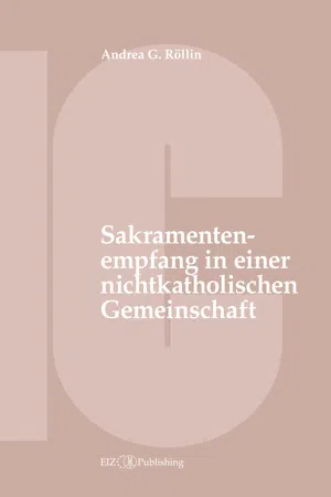 Der Empfang der Sakramente der Busse, der Eucharistie oder der Krankensalbung durch katholische Gläubige in einer nichtkatholischen Kirche oder kirchlichen Gemeinschaft