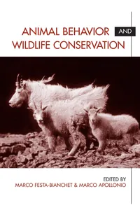 Animal Behavior and Wildlife Conservation_cover