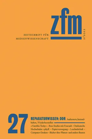 ZfM - Zeitschrift für Medienwissenschaft