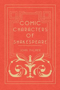 Comic Characters Of Shakespeare_cover