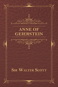 Anne of Geierstein_cover
