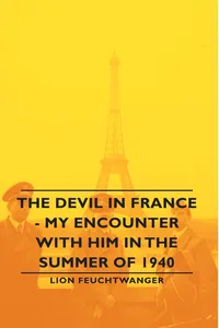 The Devil in France - My Encounter with Him in the Summer of 1940_cover