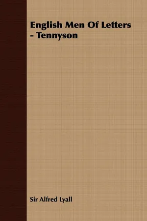 English Men Of Letters - Tennyson