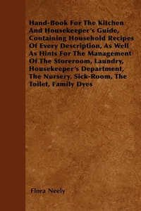 Hand-Book For The Kitchen And Housekeeper's Guide_cover