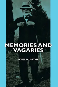 Memories and Vagaries_cover