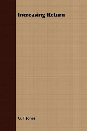 Increasing Return