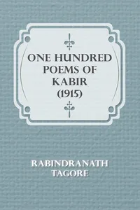 One Hundred Poems of Kabir_cover