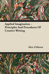 Applied Imagination - Principles and Procedures of Creative Writing_cover