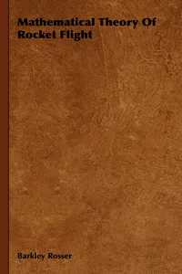 Mathematical Theory Of Rocket Flight_cover