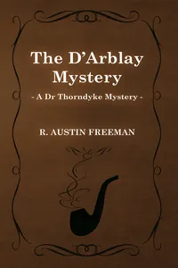 The D'Arblay Mystery_cover