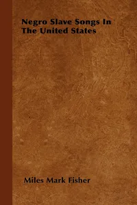 Negro Slave Songs In The United States_cover