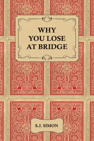 Why You Lose at Bridge