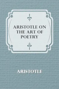 Aristotle on the Art of Poetry_cover