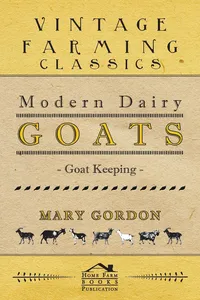 Modern Dairy Goats -Goat Keeping_cover