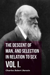 The Descent of Man, and Selection in Relation to Sex - Vol. I._cover