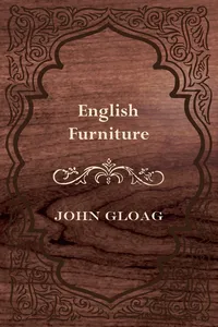 English Furniture - A History and Guide_cover