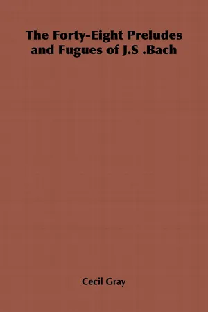 The Forty-Eight Preludes and Fugues of J.S .Bach