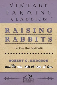 Raising Rabbits for Fur, Meat and Profit_cover