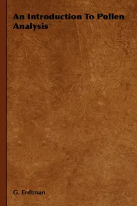 An Introduction to Pollen Analysis_cover