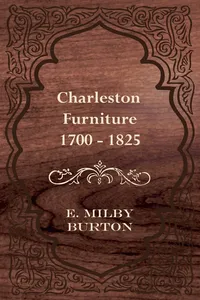 Charleston Furniture 1700 - 1825_cover