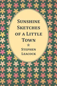 Sunshine Sketches of a Little Town_cover
