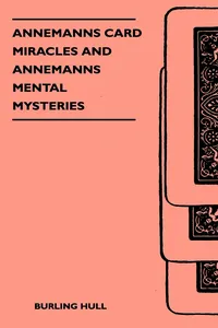 Annemanns Card Miracles And Annemanns Mental Mysteries_cover