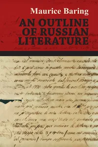 An Outline Of Russian Literature_cover