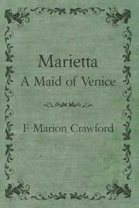 Marietta, a Maid of Venice_cover