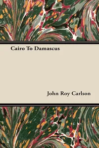 Cairo to Damascus_cover