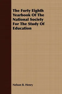 The Forty Eighth Yearbook Of The National Society For The Study Of Education_cover