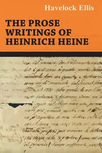 The Prose Writings of Heinrich Heine_cover
