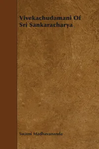 Vivekachudamani Of Sri Sankaracharya_cover