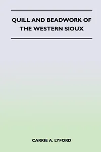 Quill and Beadwork of the Western Sioux_cover