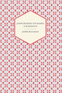 John Burnet of Barns - A Romance_cover