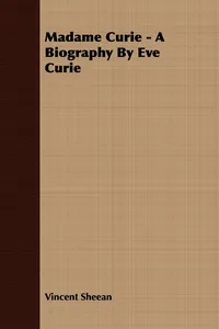 Madame Curie - A Biography by Eve Curie_cover