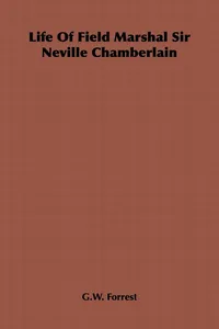 Life Of Field Marshal Sir Neville Chamberlain_cover