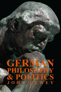 German Philosophy And Politics_cover