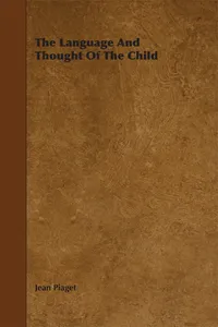 The Language and Thought of the Child_cover