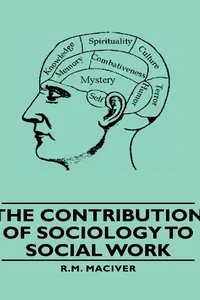 The Contribution of Sociology to Social Work_cover