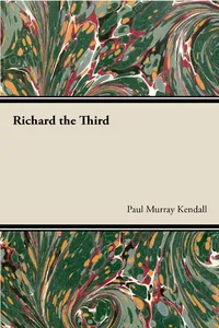 Richard the Third_cover