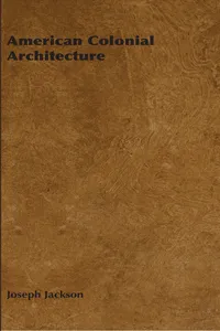 American Colonial Architecture_cover